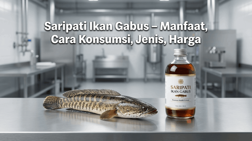 Gambar 3 - saripati ikan gabus